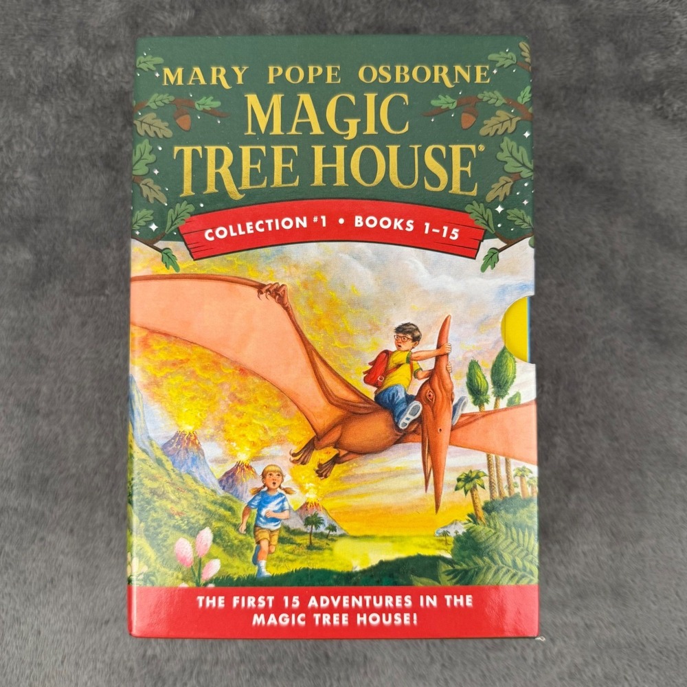 Magic Tree House Collection #1 Books 1-15 Boxed Set Mary Pope Osborne